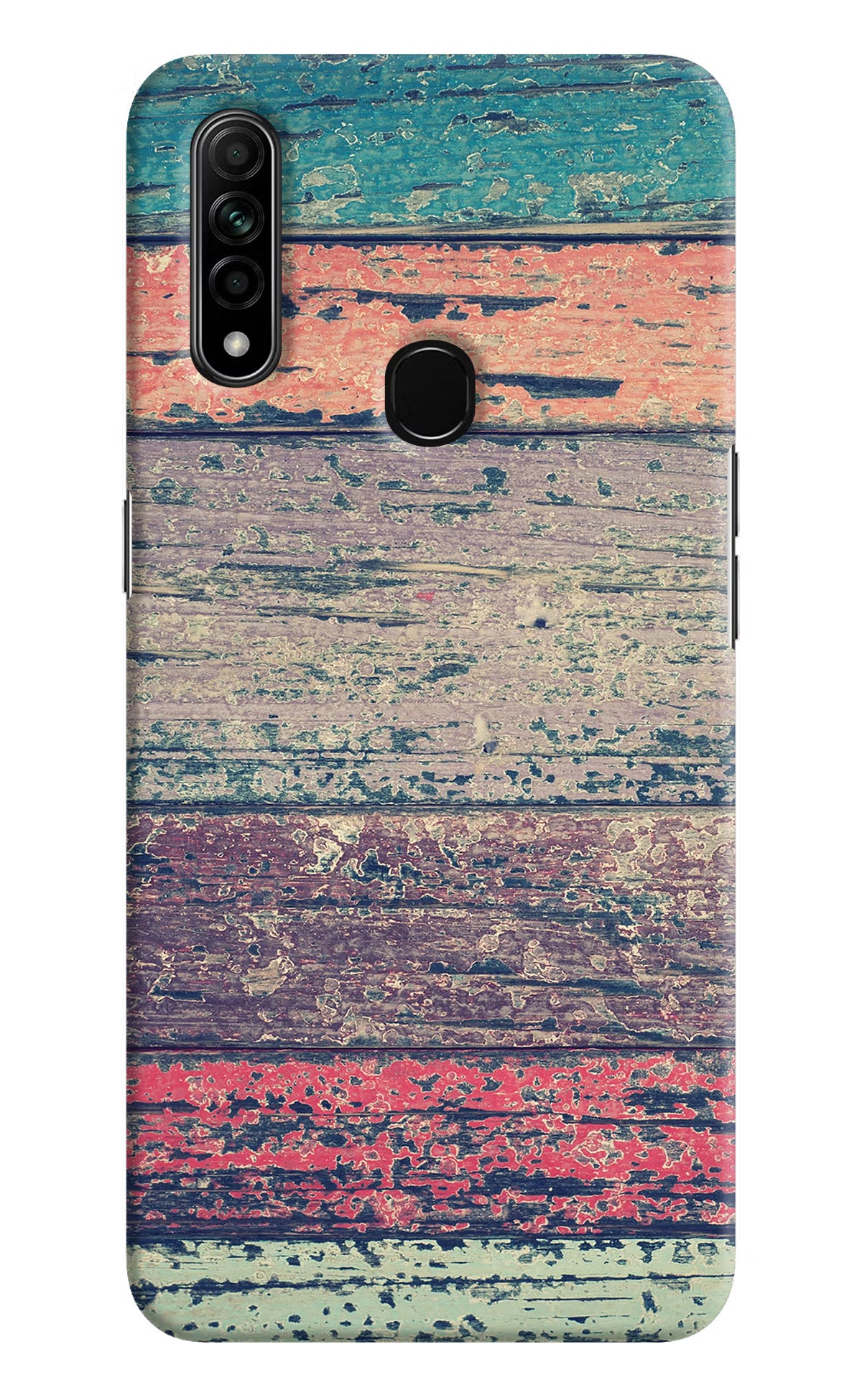 Colourful Wall Oppo A31 Hard Case Back Cover by Casekaro