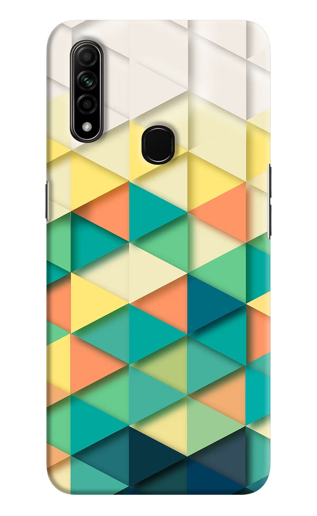 Abstract Oppo A31 Hard Case Back Cover by Casekaro