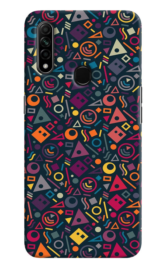 Geometric Abstract Oppo A31 Hard Case Back Cover by Casekaro