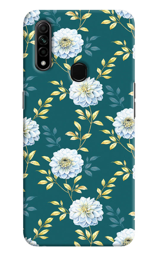 Flowers Oppo A31 Hard Case Back Cover by Casekaro