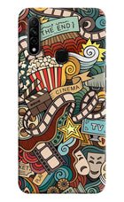 Cinema Abstract Oppo A31 Hard Case Back Cover by Casekaro