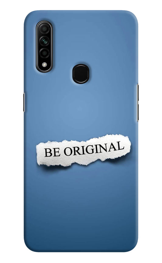 Be Original Oppo A31 Hard Case Back Cover by Casekaro