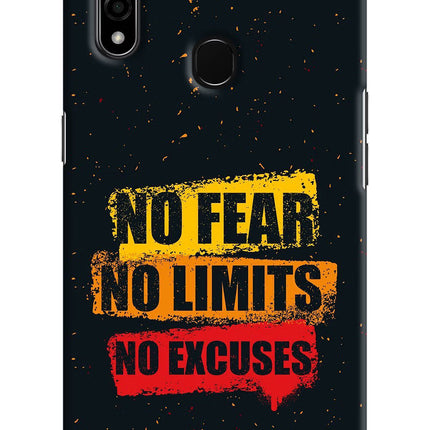 No Fear No Limits No Excuse Oppo A31 Hard Case Back Cover by Casekaro