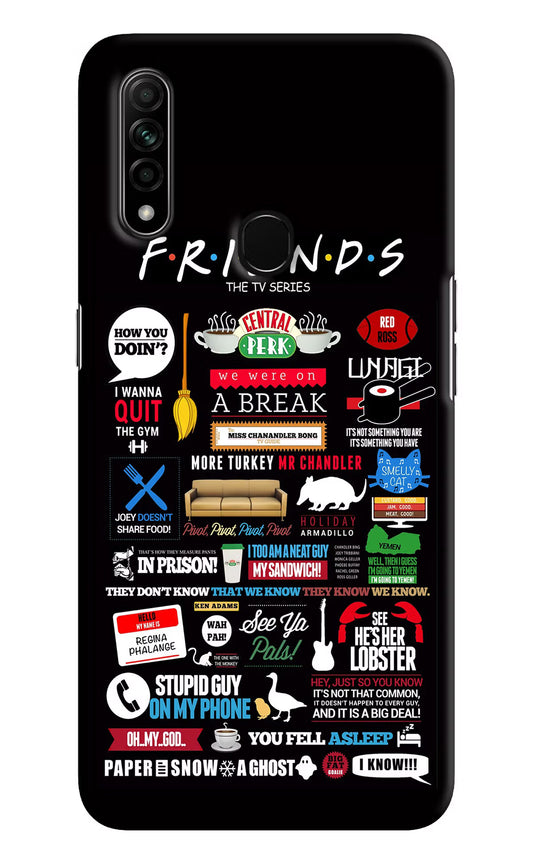 FRIENDS Oppo A31 Hard Case Back Cover by Casekaro