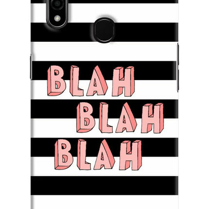 Blah Blah Blah Oppo A31 Hard Case Back Cover by Casekaro