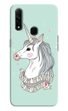 Unicorn Wallpaper Oppo A31 Hard Case Back Cover by Casekaro