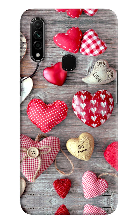 Love Wallpaper Oppo A31 Hard Case Back Cover by Casekaro