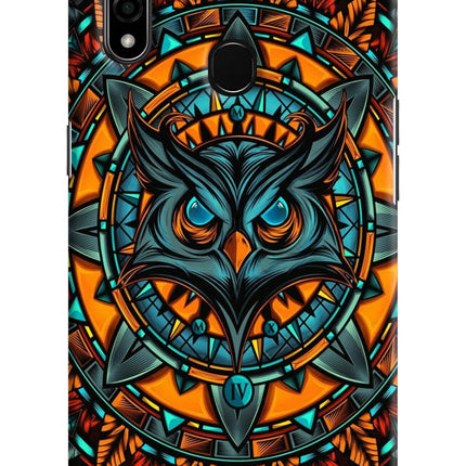 Angry Owl Art Oppo A31 Hard Case Back Cover by Casekaro