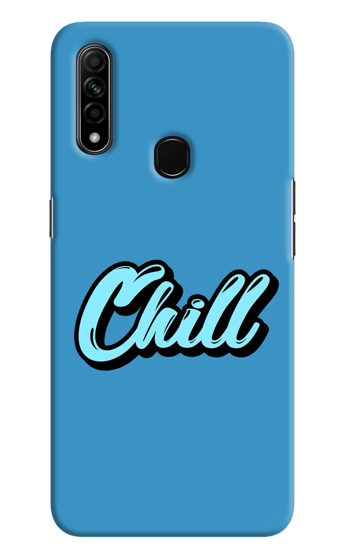 Chill Oppo A31 Hard Case Back Cover by Casekaro