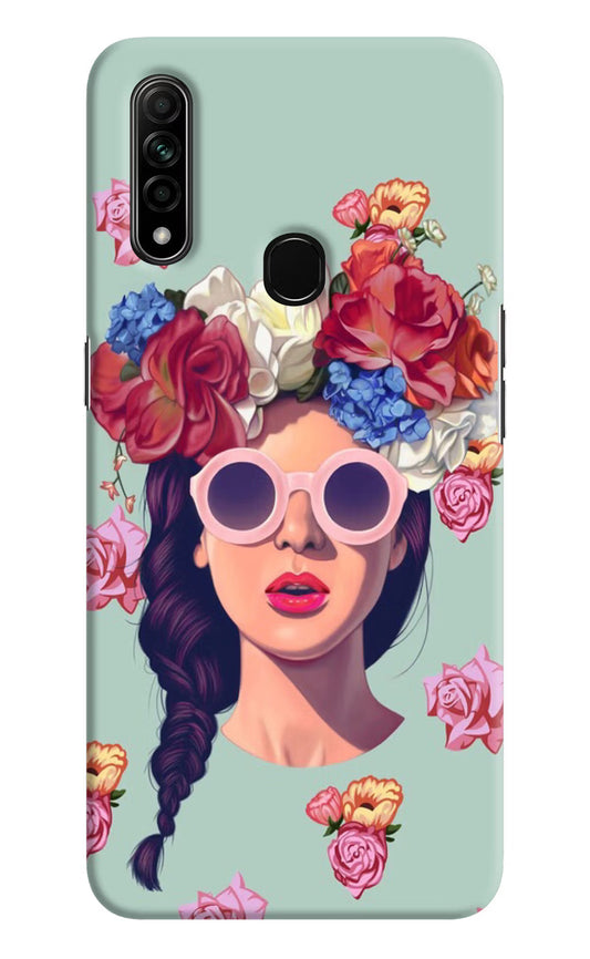 Pretty Girl Oppo A31 Hard Case Back Cover by Casekaro