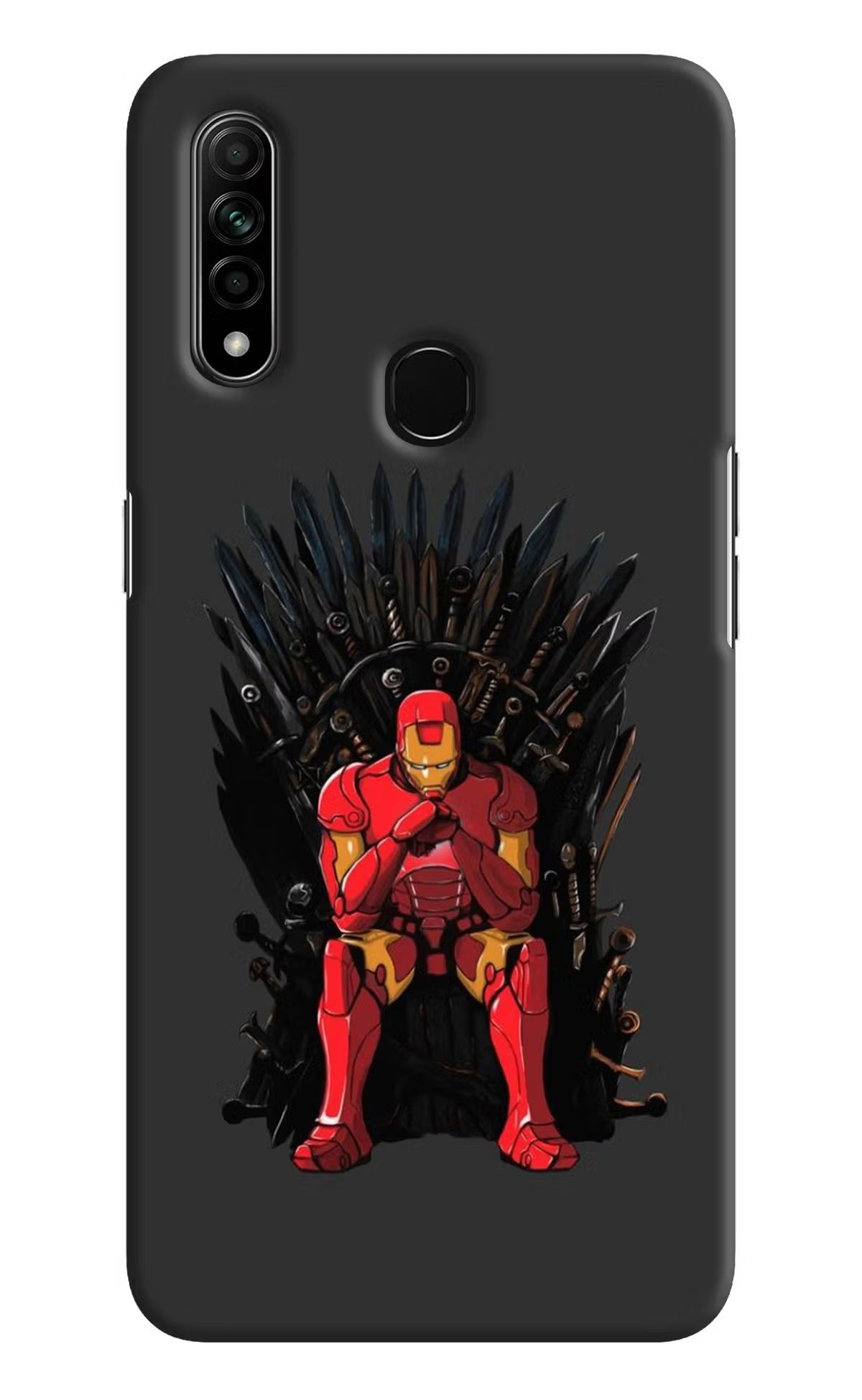 Ironman Throne Oppo A31 Hard Case Back Cover by Casekaro