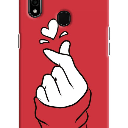 Korean Love Sign Oppo A31 Hard Case Back Cover by Casekaro