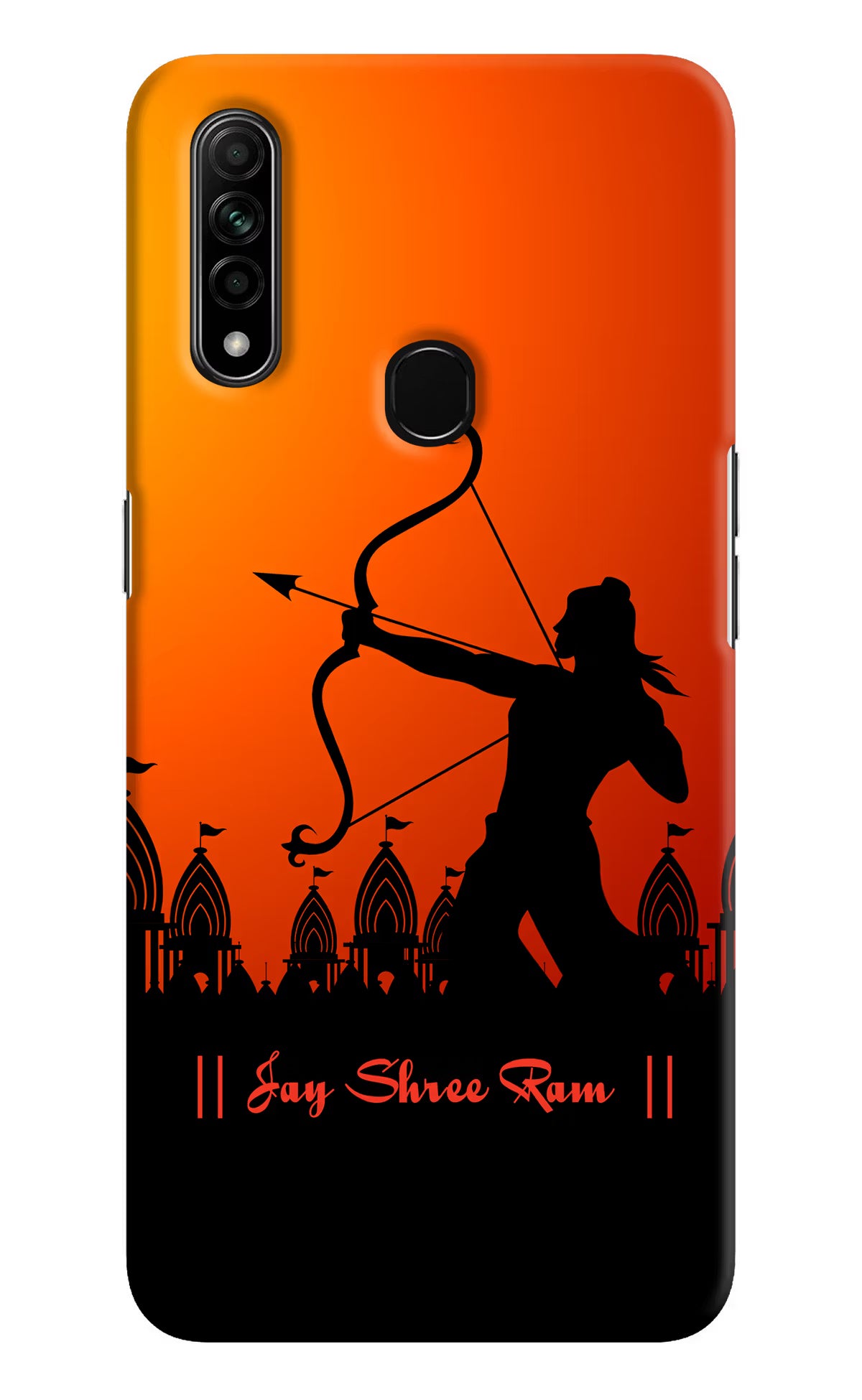 Lord Ram - 4 Oppo A31 Hard Case Back Cover by Casekaro