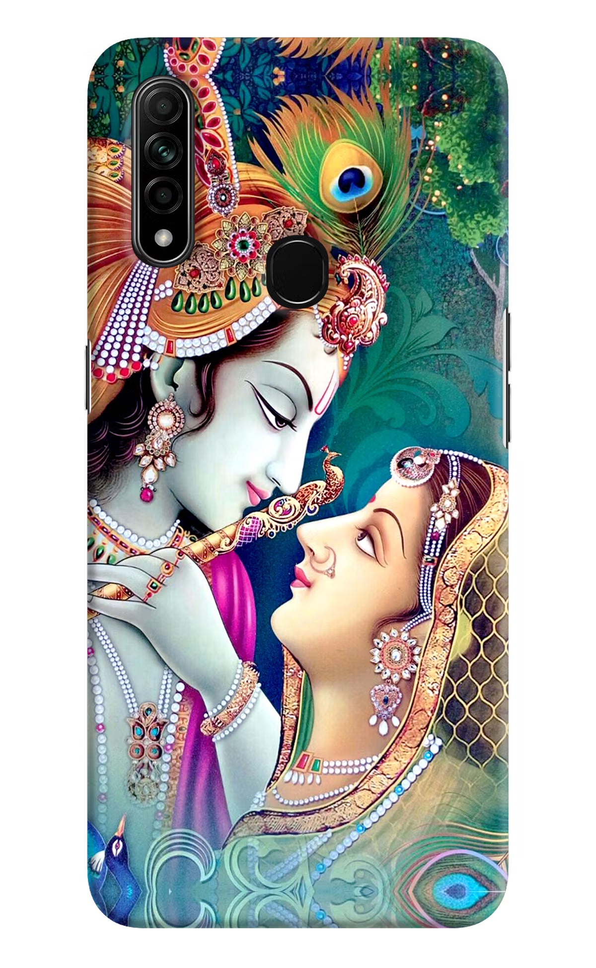 Lord Radha Krishna Oppo A31 Hard Case Back Cover by Casekaro
