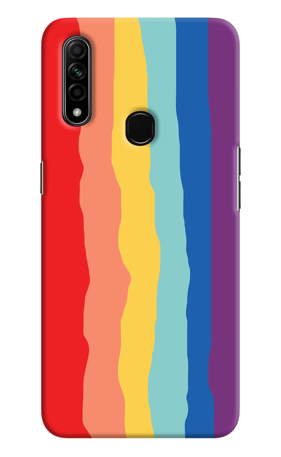 Rainbow Oppo A31 Back Cover, Hard case