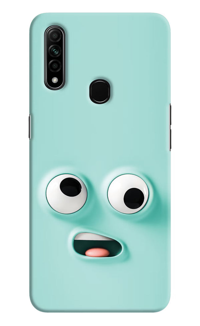 Funny Cartoon Oppo A31 Hard Case Back Cover by Casekaro