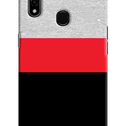 Tri Color Pattern Oppo A31 Hard Case Back Cover by Casekaro