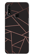 Geometric Pattern Oppo A31 Hard Case Back Cover by Casekaro