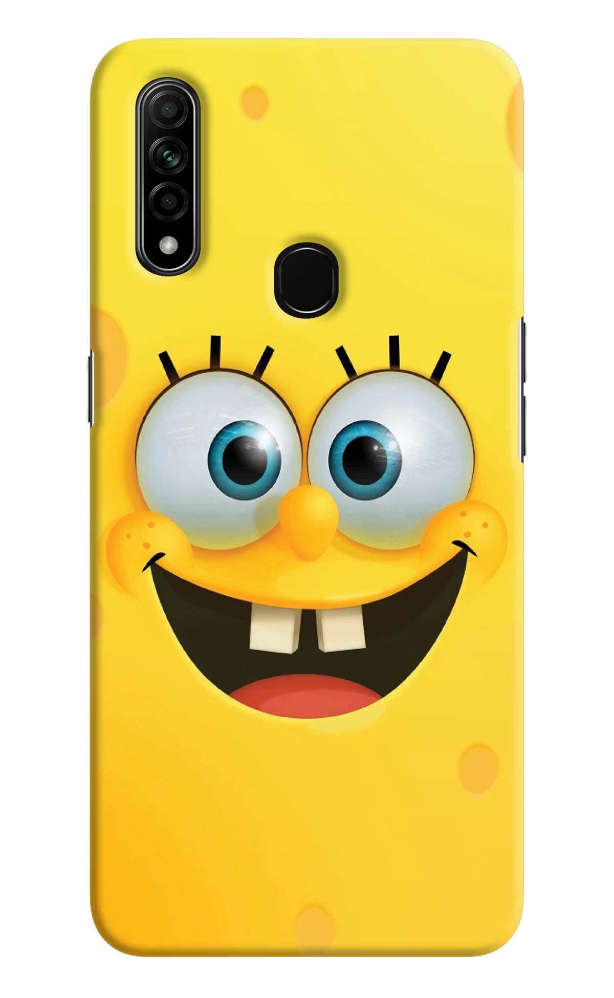Sponge 1 Oppo A31 Hard Case Back Cover by Casekaro