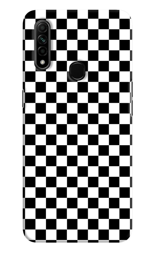 Chess Board Oppo A31 Hard Case Back Cover by Casekaro