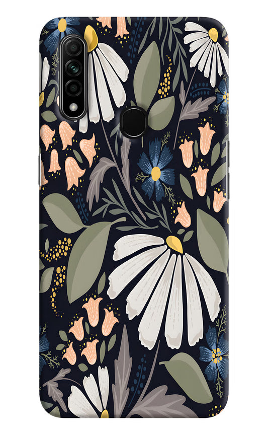 Flowers Art Oppo A31 Hard Case Back Cover by Casekaro
