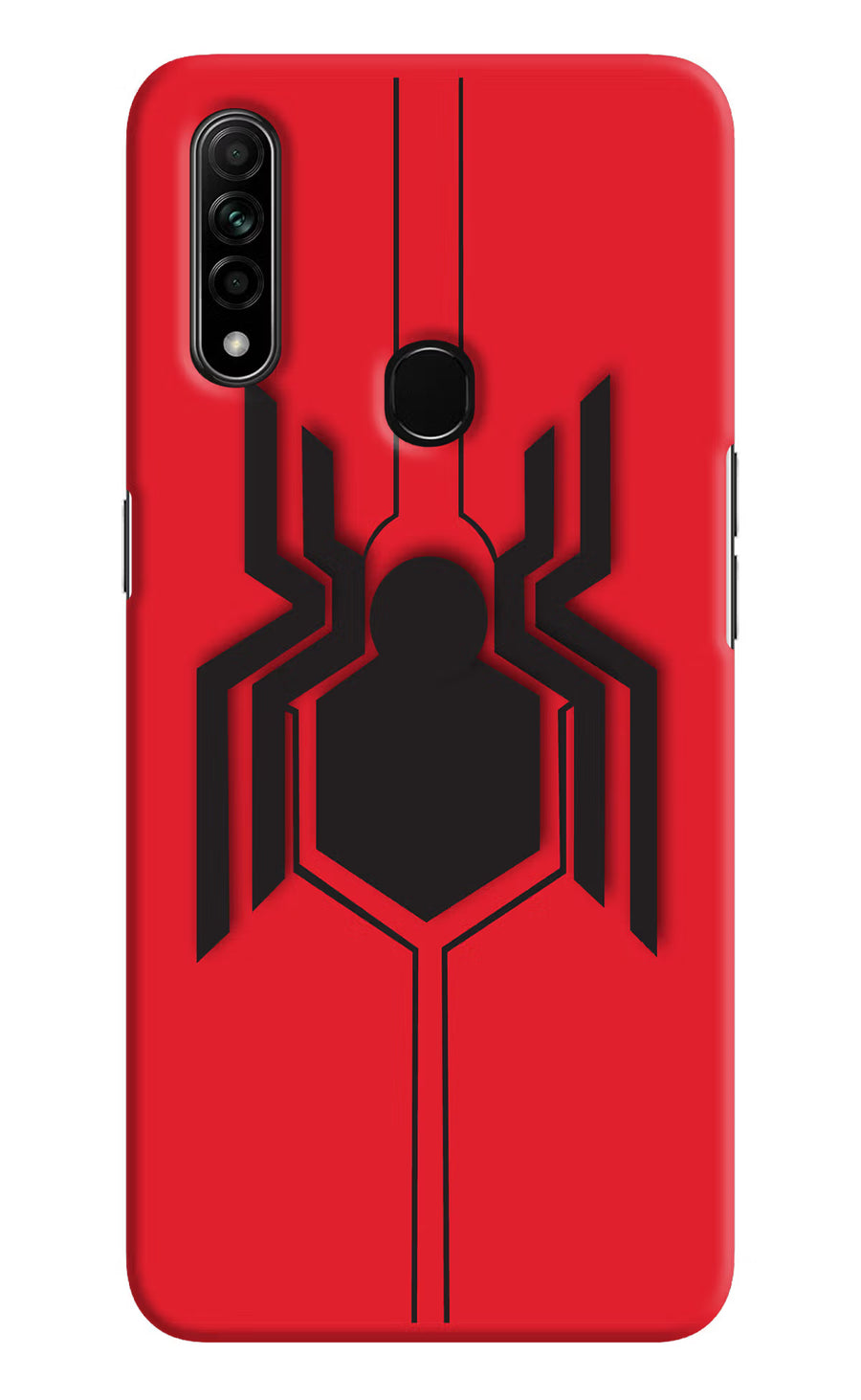 Spider Oppo A31 Back Cover, Hard case