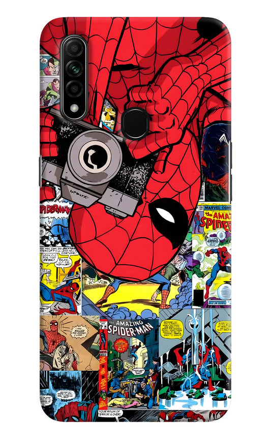 Spider Man Oppo A31 Hard Case Back Cover by Casekaro