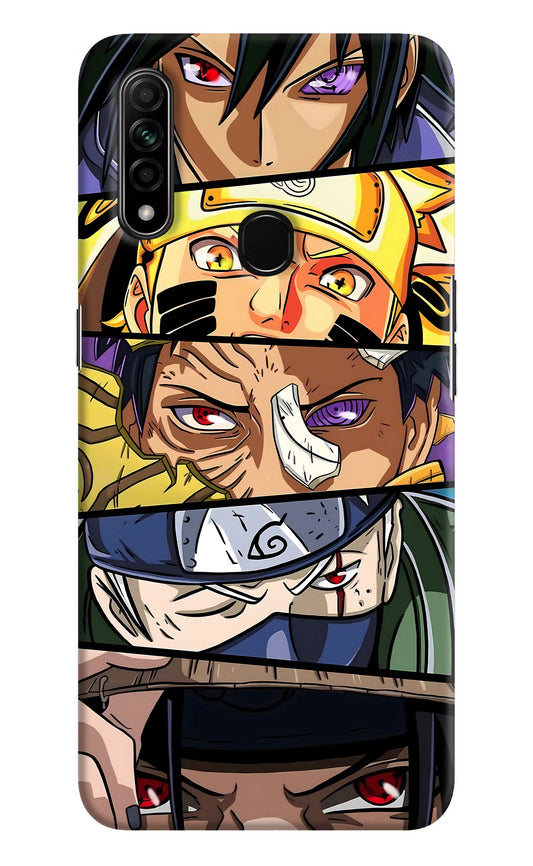 Naruto Character Oppo A31 Hard Case Back Cover by Casekaro