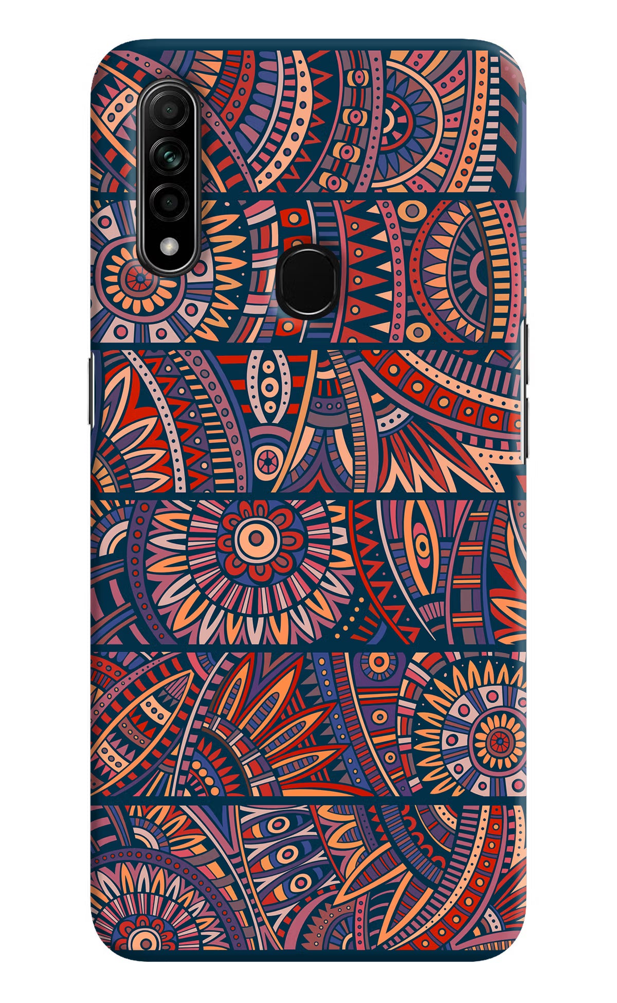 African Culture Design Oppo A31 Hard Case Back Cover by Casekaro