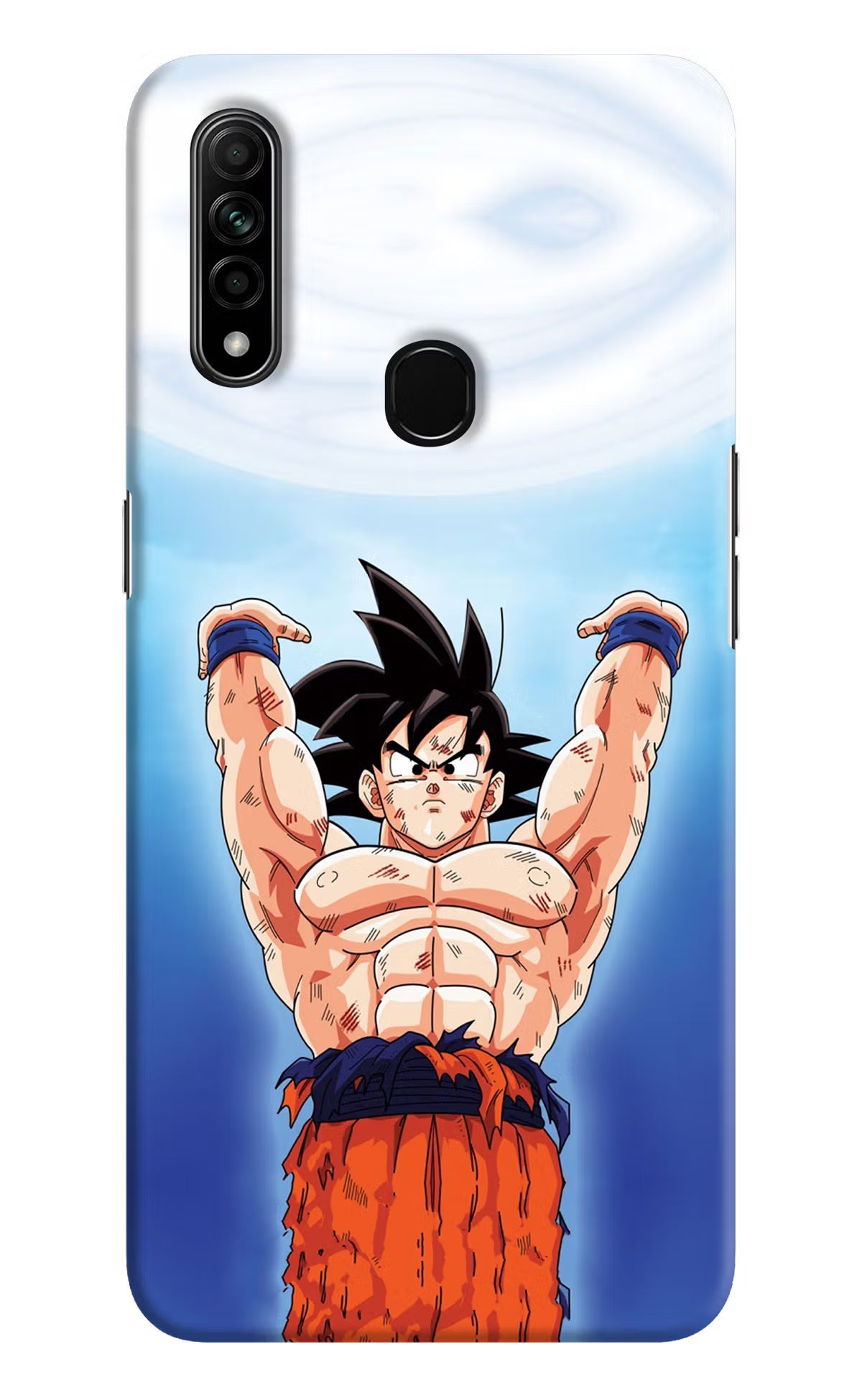 Goku Power Oppo A31 Hard Case Back Cover by Casekaro