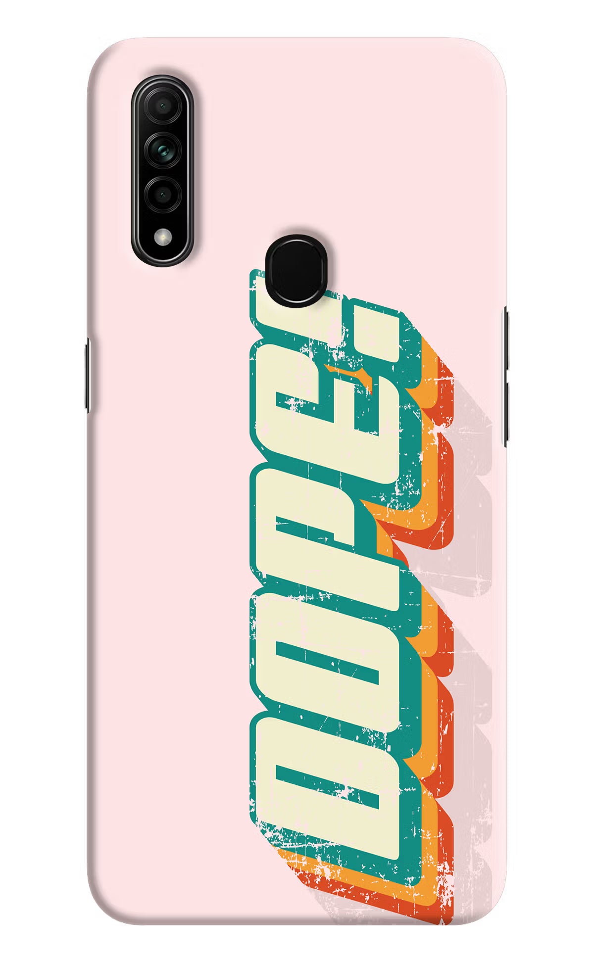 Dope Oppo A31 Hard Case Back Cover by Casekaro