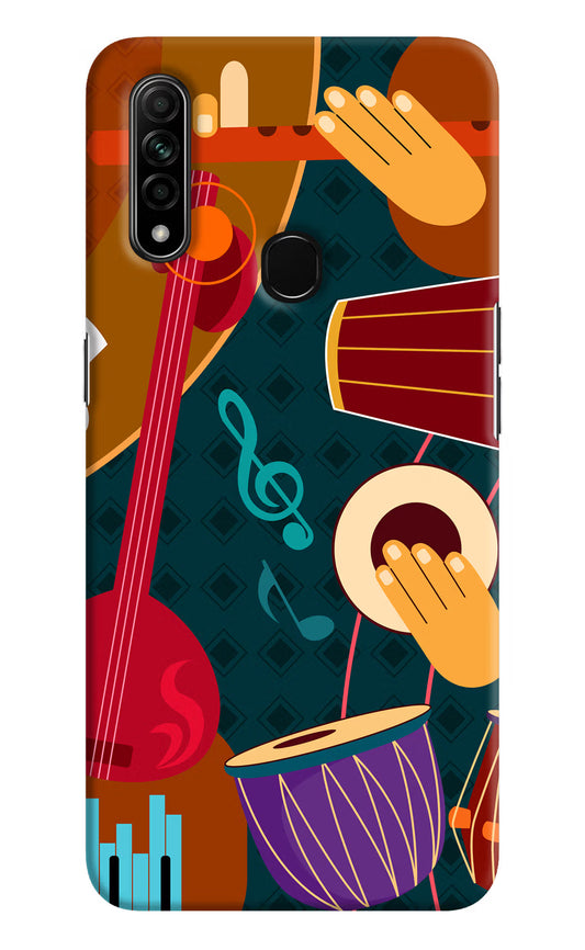 Music Instrument Oppo A31 Hard Case Back Cover by Casekaro