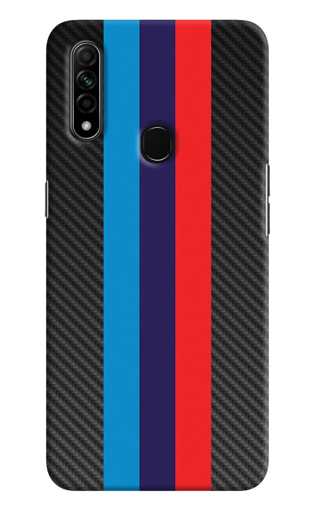 BMW Stripes Pattern Oppo A31 Hard Case Back Cover by Casekaro