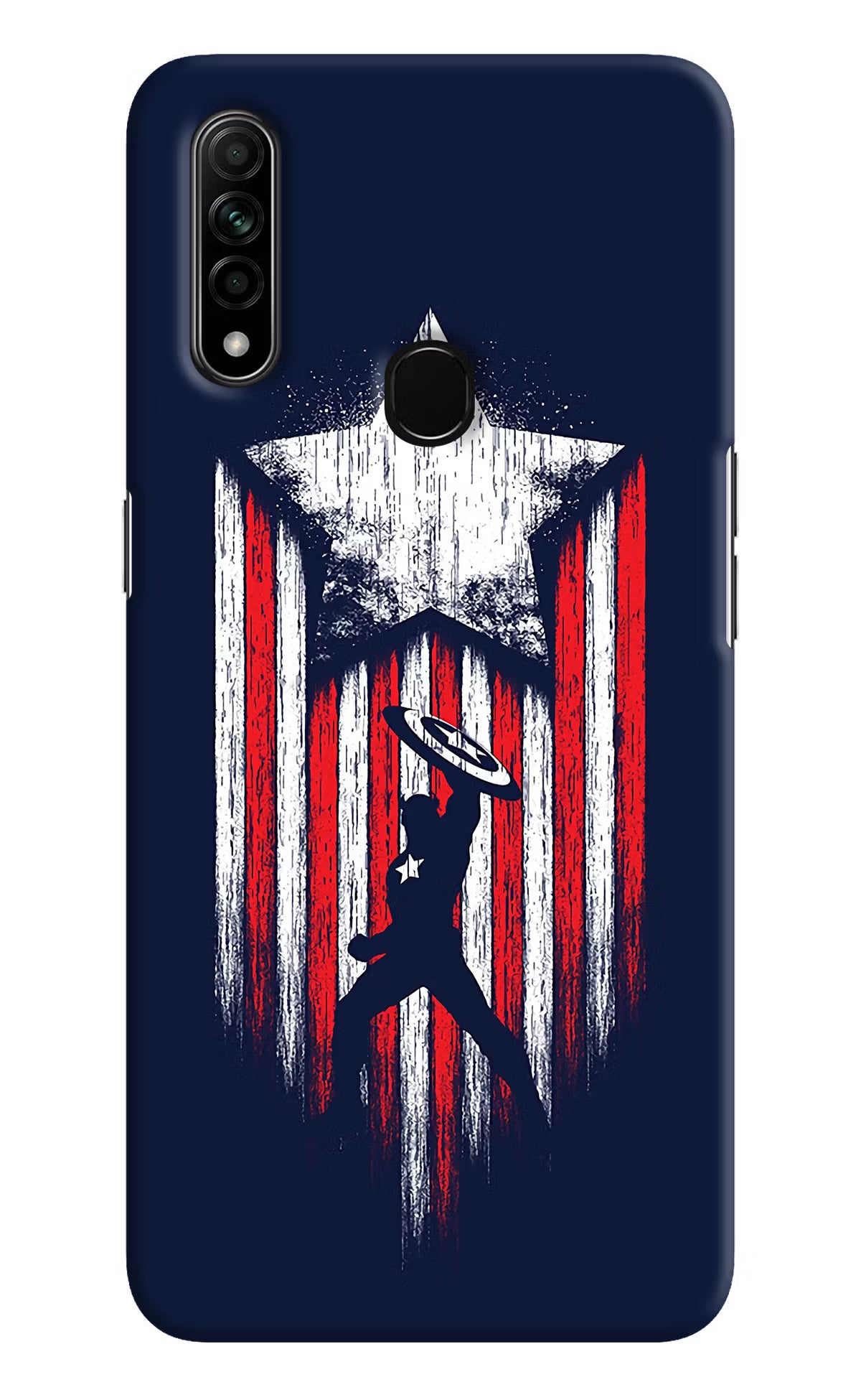 Captain America Marvel Art Oppo A31 Hard Case Back Cover by Casekaro