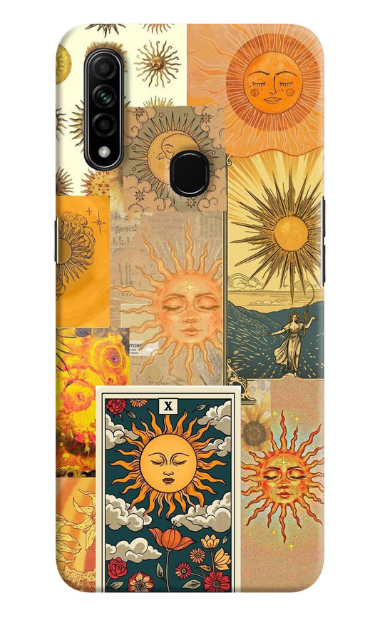 Sun Oppo A31 Hard Case Back Cover by Casekaro
