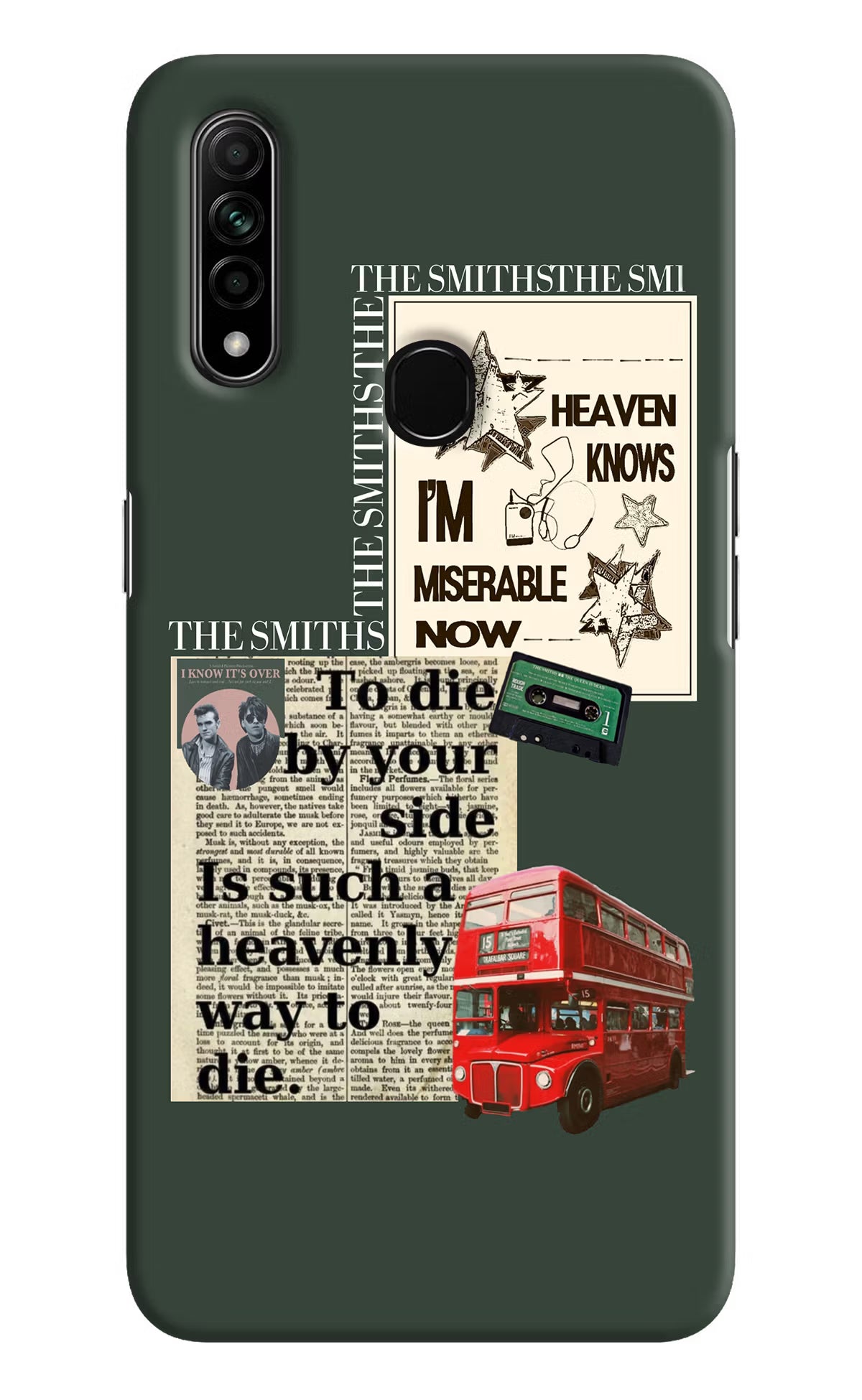The Smiths Oppo A31 Hard Case Back Cover by Casekaro