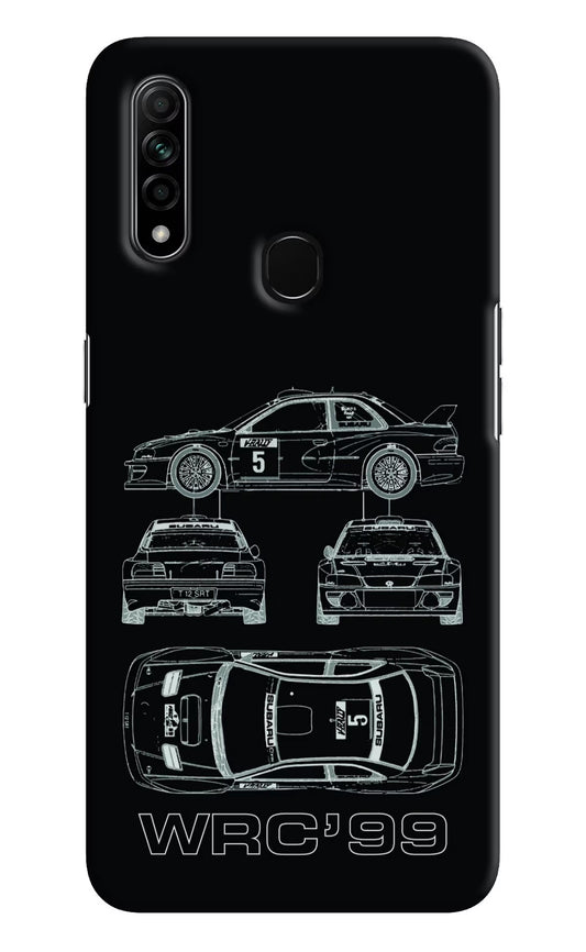 WRC'99 Oppo A31 Hard Case Back Cover by Casekaro