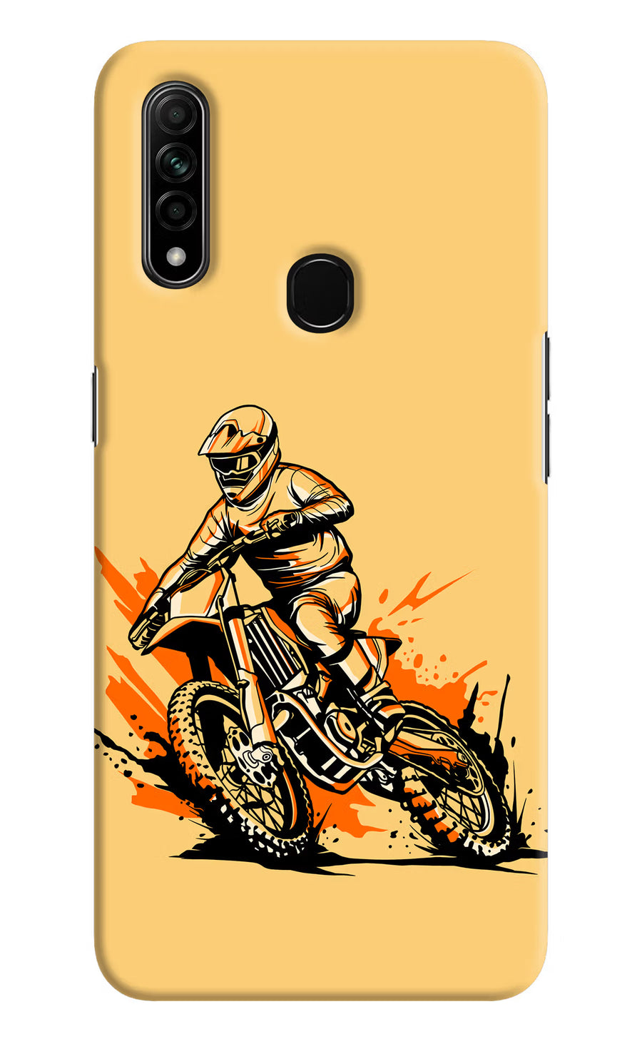 Off-Road Fury Oppo A31 Back Cover, Hard case
