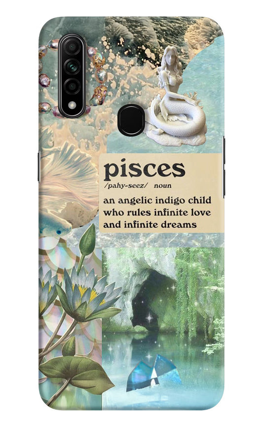 Pisces Zodiac Oppo A31 Hard Case Back Cover by Casekaro