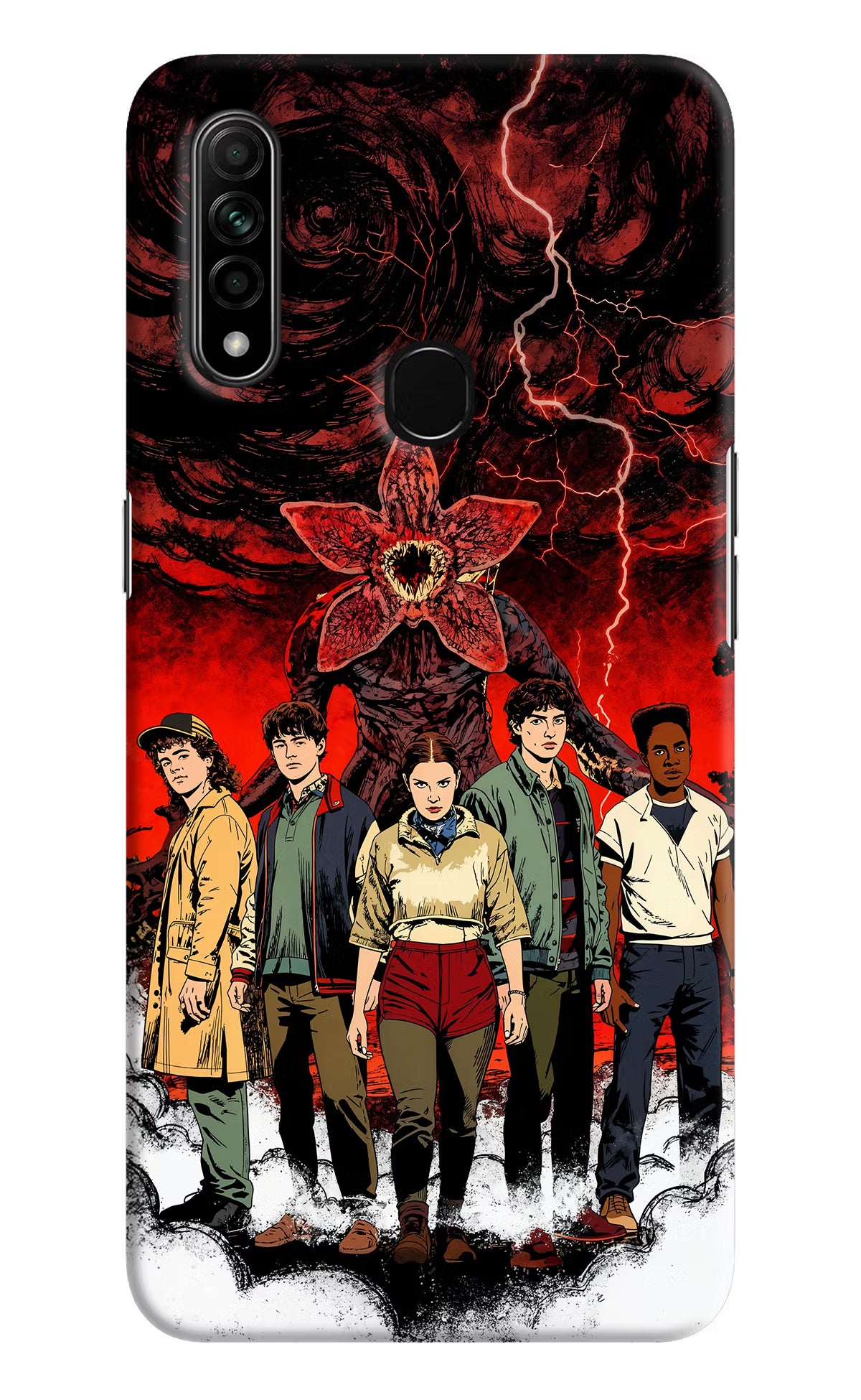 Ordinary Things Characters Oppo A31 Hard Case Back Cover by Casekaro