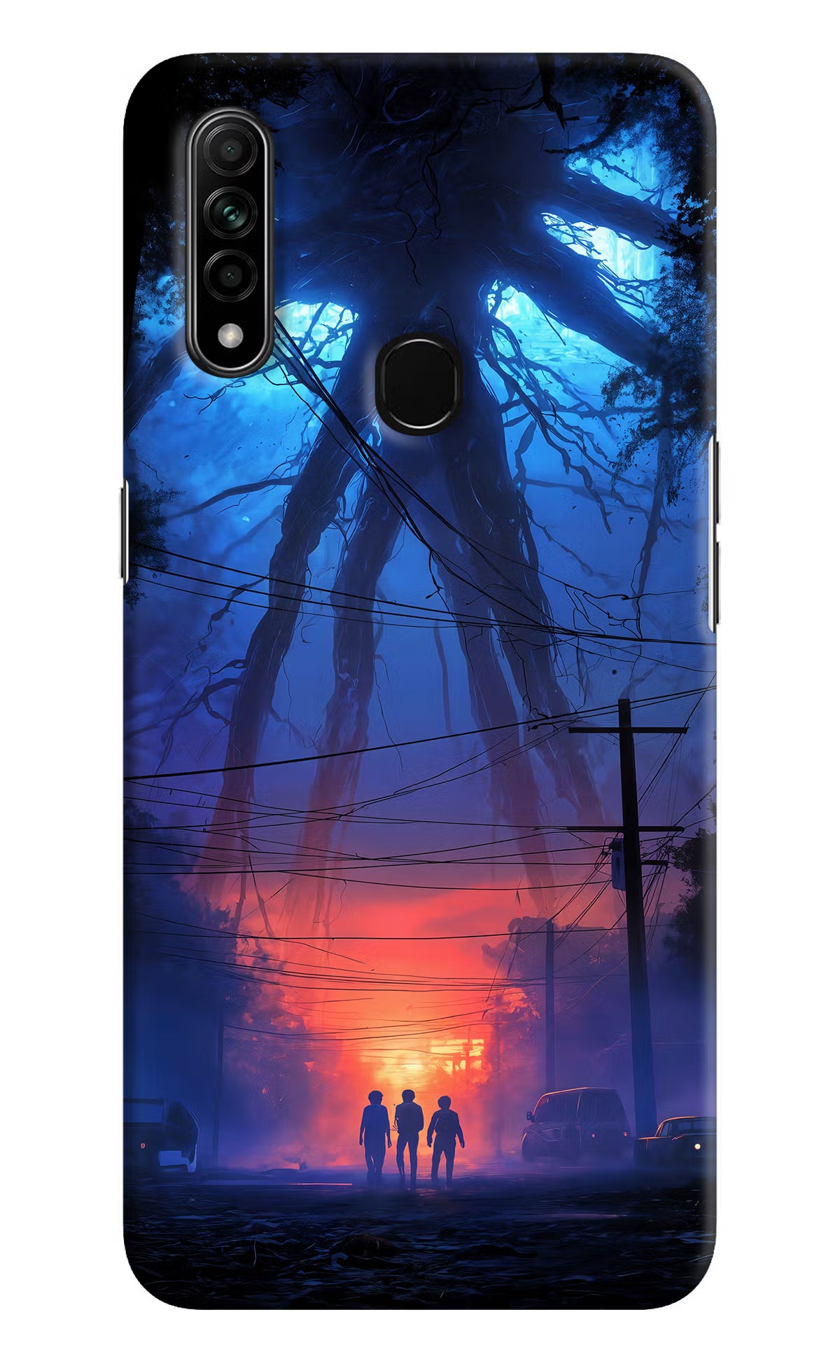 Ordinary Things Shadow Oppo A31 Hard Case Back Cover by Casekaro