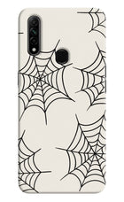 Spider Web Oppo A31 Hard Case Back Cover by Casekaro