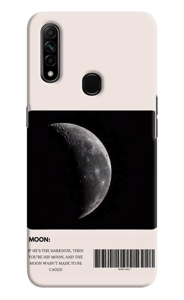 Moon Phase Oppo A31 Hard Case Back Cover by Casekaro