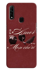 Velvet Cherry Oppo A31 Hard Case Back Cover by Casekaro