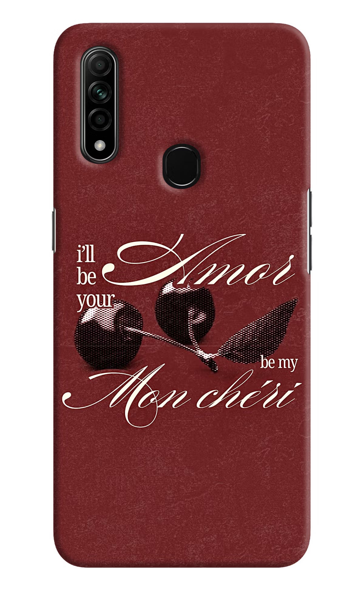 Velvet Cherry Oppo A31 Back Cover