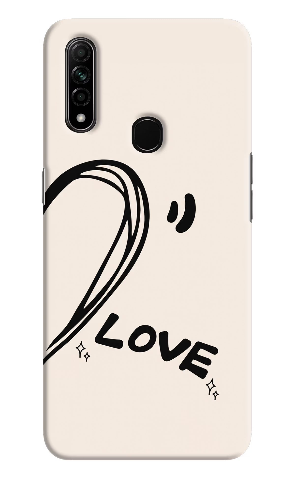 Soul Line Oppo A31 Back Cover