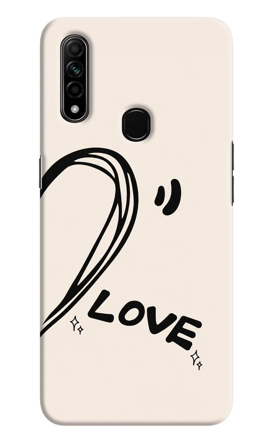 Soul Line Oppo A31 Hard Case Back Cover by Casekaro