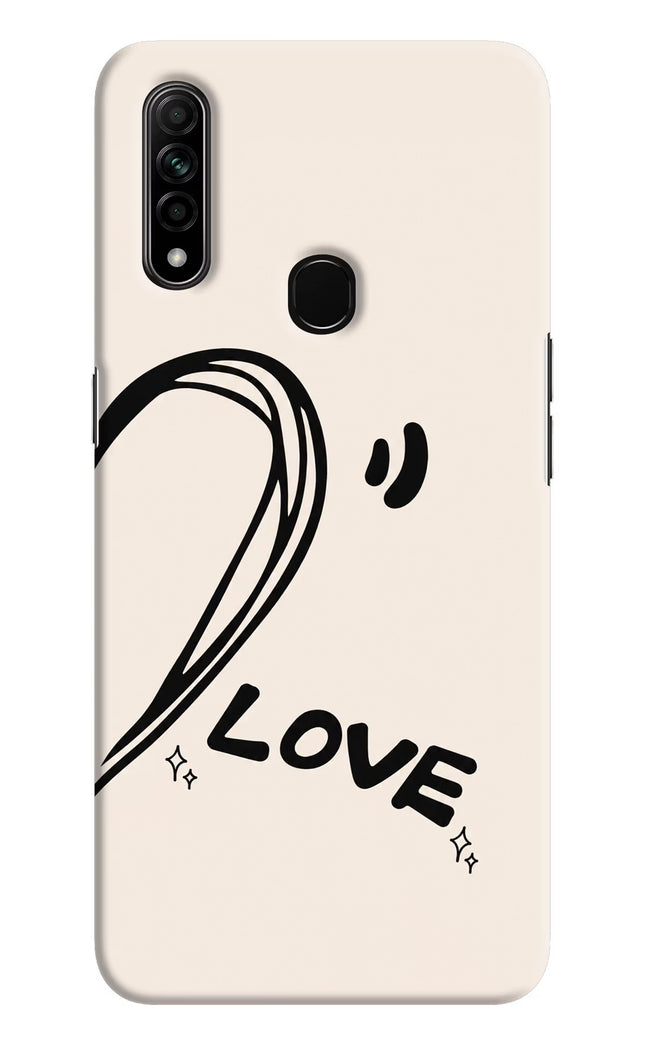 Soul Line Oppo A31 Hard Case Back Cover by Casekaro