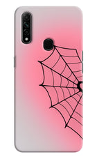 Pink Web Oppo A31 Hard Case Back Cover by Casekaro
