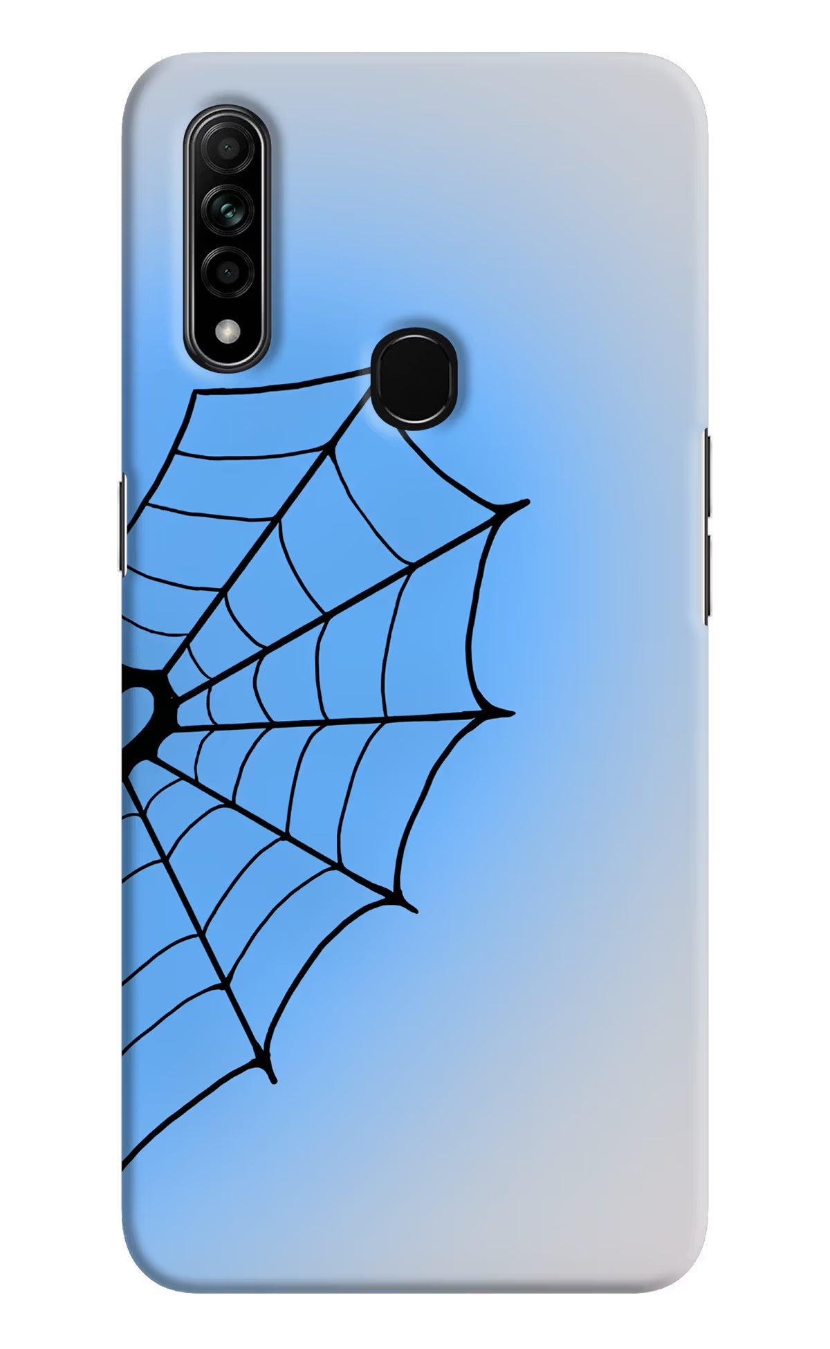 Blue Web Oppo A31 Back Cover